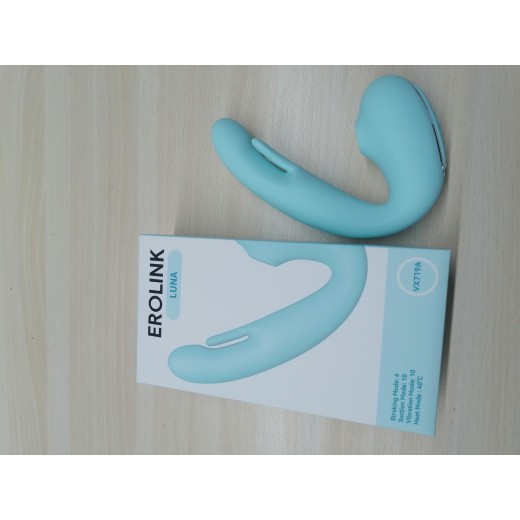 EROLINK Luna Silicone Vibrator - Ergonomic Design, Multiple Vibration Modes, Waterproof Personal Massager for Women EROLINK Luna Silicone Vibrator - Ergonomic Design, Multiple Vibration Modes, Waterproof Personal Massager for Women
