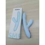 KISMEX Evella Silicone Vibrator with 7 Thrusting & 8 Tapping/Suction Modes, IPX7 Waterproof, 45Min Working Time, Personal Massager for Women KISMEX Evella Silicone Vibrator with 7 Thrusting & 8 Tapping/Suction Modes, IPX7 Waterproof, 45Min Working Time, Personal Massager for Women