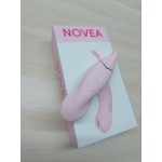 NOVEA Angelina Multifunctional Intimate Care Tool for Women - Multi-Mode Vibration & Suction | IPX7 Waterproof for Shower Use | Skin-Friendly Silicone & Portable Design NOVEA Angelina Multifunctional Intimate Care Tool for Women - Multi-Mode Vibration & Suction | IPX7 Waterproof for Shower Use | Skin-Friendly Silicone & Portable Design