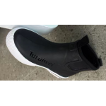 Turuiwei  Rubber Boots for Women with Steel Shank, 6mm Neoprene Mid Calf Rain Boots, Waterproof Insulated Mud Work Boots All Season, Size 5-11