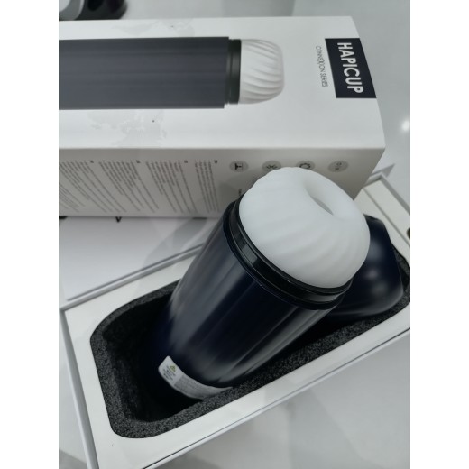 HAPICUP Interactive Heating, Sucking & Vibrating Masturbator