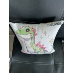 ESSLAMDA Throw Pillow