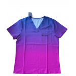 Nursity Scrubs for woman fashion gradient uniform designer