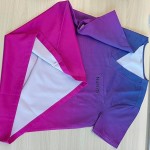 Nursity Scrubs for woman fashion gradient uniform designer