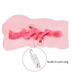 3D Realistic Vagina Masturbation Adult Toy Close-Ended Stroker 