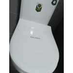 ESSLAMDA Toilet Seat Cover White