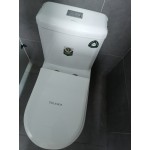 ESSLAMDA Toilet Seat Cover White