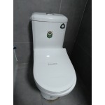 ESSLAMDA Toilet Seat Cover White