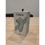 Cestlavie Sucking Vibrator Adult Sex Toys - Heating Pulse Pure Sucker APP Remote Clitoral Vibrator with 5 * 5 Suction,Waterproof & Skin-friendly