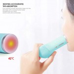 Cutie Sonic Facial Cleansing Brush,Heating Vibration Facial Massager