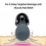 Handheld Massager Cordless Electric Percussion Massager Rechargeable Shiatsu Deep Tissue Massager
