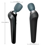 Handheld Massager Cordless Electric Percussion Massager Rechargeable Shiatsu Deep Tissue Massager
