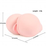  3D Ass and Virgina Doll with T-Back Design Pusyy Doll for Male Masturbation