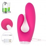Venus Waterproof G-spot Clitoris Rabbit Vibrator Rechargeable Massager 