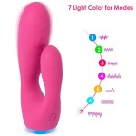 Venus Waterproof G-spot Clitoris Rabbit Vibrator Rechargeable Massager 