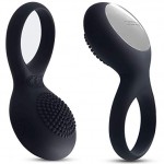 Powerful Vibrating Cock Ring Vibrator - Waterproof Rechargeable Penis Ring
