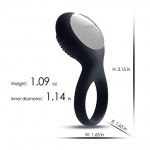 Powerful Vibrating Cock Ring Vibrator - Waterproof Rechargeable Penis Ring
